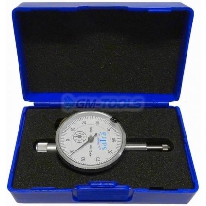 Odchýlkomer 40 mm na meranie hornej úvrate 0-8mm SATRA
