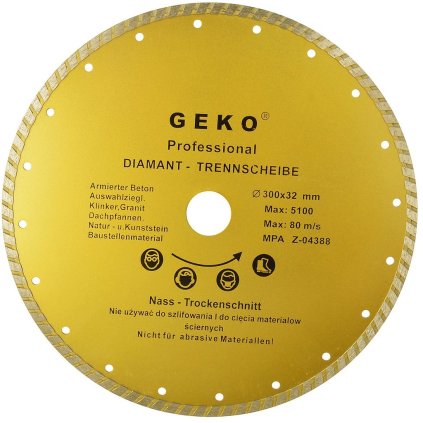 Kotúč diam.300mm turbo GEKO PROFI G00265