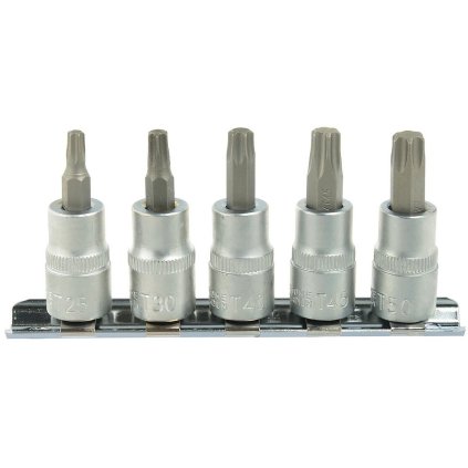 Sada hlavíc torx T25-50 3/8" CRV 5ks. G13560