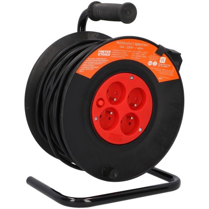 Predlžovací kábel - bubon 40m 3x1mm E4411