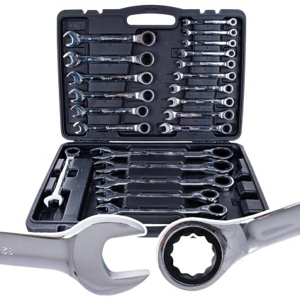 GEKO Sada račnových kľúčov 22 ks. 6-32mm G10341