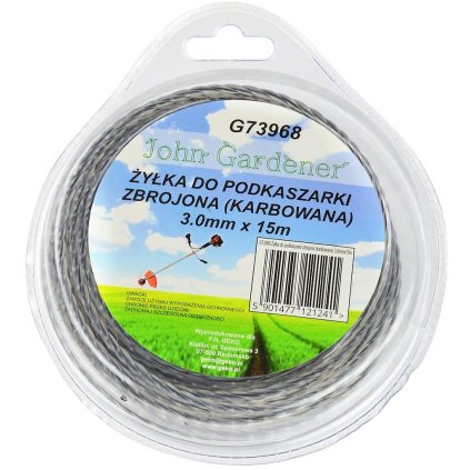 Žacie lanko pre krovinorez 3,0 mm x 15 m KARBONOVANÉ G73968