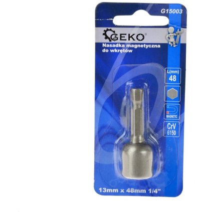 Magnetický nástavec do vrtačky 13mm- 1/4" 13x48 mm G15003