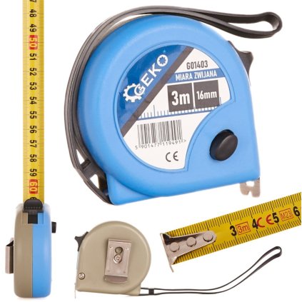 Meter 3m x 16mm x 0,115mm
