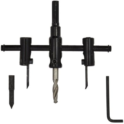 GEKO Nastaviteľný vykružovací vrták do dreva a sadrokartónu 30 - 120 mm G30005