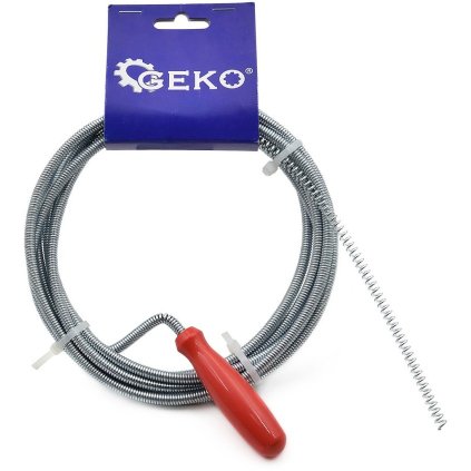 Krtko Flexibilná špirála na čistenie potrubia 6 mm x 3 m GEKO G73152