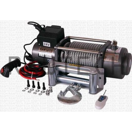 Naviják  24V 16800 lb - 7620kg RAWTECH