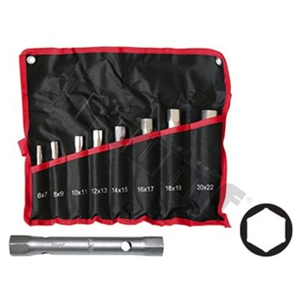 Sada rúrkových kľúčov 6 - 22 mm, 8 - dielna TRIUMF T610