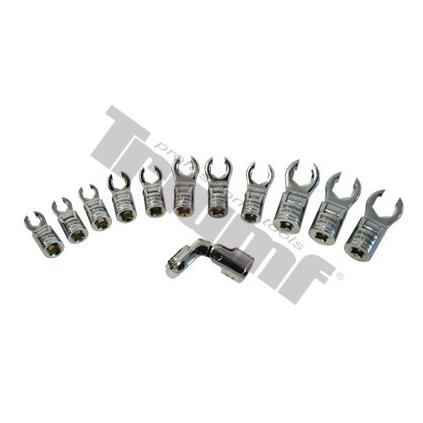 Sada 3/8" výkyvných kľúčov 8 - 19 mm, 12 - dielna TRIUMF