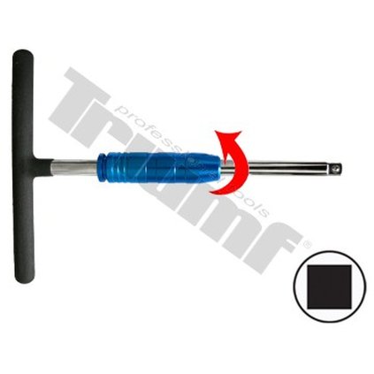 Nastaviteľná-rýchlootočná "T" rukoväť, samec, 3/8" TRIUMF T25396