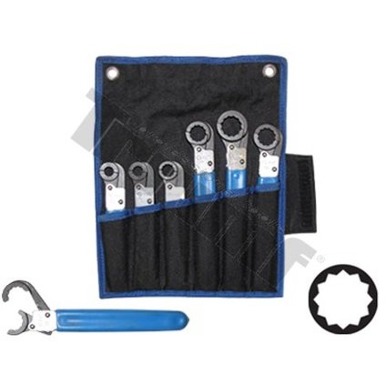 Sada samozatváracích očkových kľúčov 10 - 22 mm TRIUMF T2058