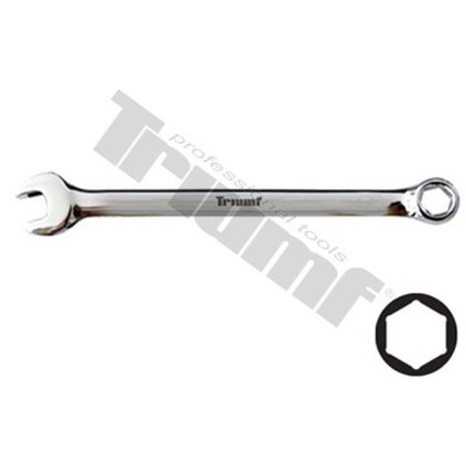 Kľúč očkoplochý, 6hr. vnútorný profil očka, lesklý chróm, 15 mm TRIUMF T29676