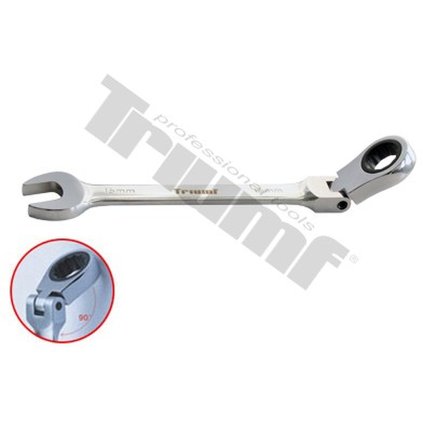 Kľúč račňový výkyvný, 72-zubový, CRV, 13 mm TRIUMF