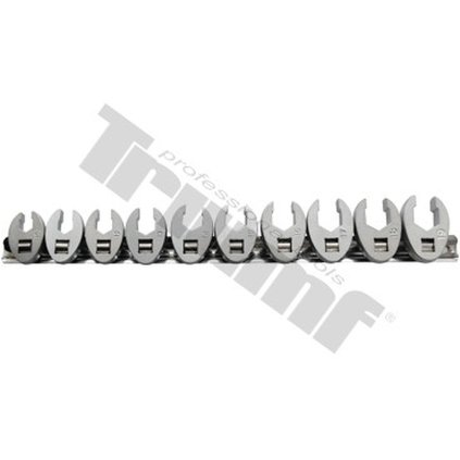 Sada 3/8" otvorených kľúčov 10 - 19 mm, 10 - dielna TRIUMF T219