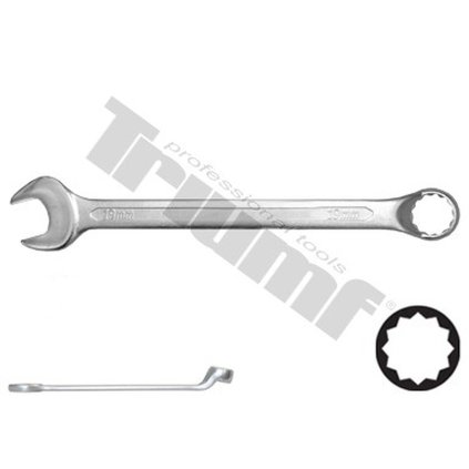 Kľúč očkoplochý 75° vyhnuté očko, 7 mm TRIUMF T22381