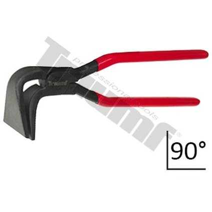 Falcovacie kliešte klampiarske 90° zahnuté TRIUMF T24096