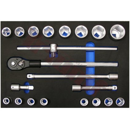 Modul gola sada 3/4" 6 hran, 21 dielny, plný TRIUMF T225