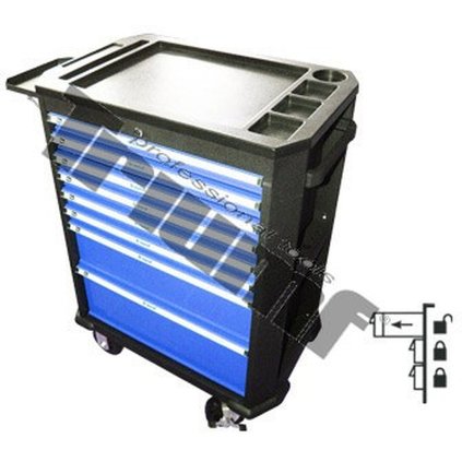 Montážny vozík 8 zasuvkový s PVC ochranami. TRIUMF T10077