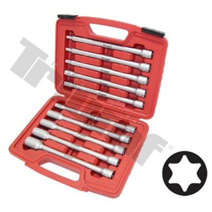 Sada extra dlhých nástavcov E - profil, 10 - dielna TRIUMF T27671