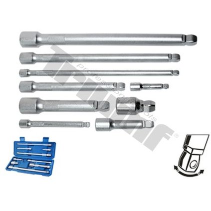 Sada predĺžení 1/4"-1/2", 9ks  TRIUMF T6253