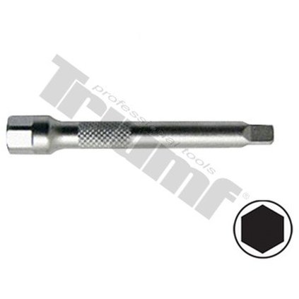Predĺženie 1/4" s pomocným 6-hranom na drieku L 50 mm TRIUMF T2772