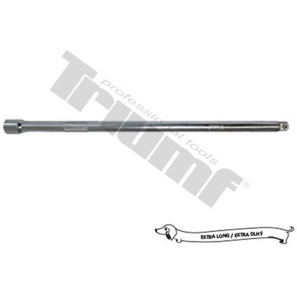 predĺženie 1/2" CRV Profi, matný chróm 450 mm TRIUMF