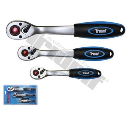 Sada rační  1/4", 3/8", 1/2", 3ks  TRIUMF T35162