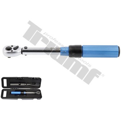 Momentový kľúč stupnice vygravírovaná na drieku.1/4", 5-25 Nm TRIUMF T108