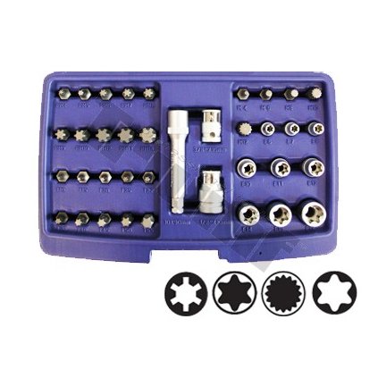 Sada bitov a nástavcov tvrdené, 37 - dielna TRIUMF