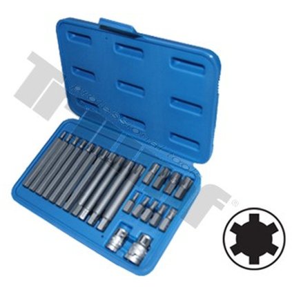 Sada Ribe M5  -M13,10mm driek, 22 dielna. Vrátane M10,3 VW hlavy benzín a M11 na Renault remenice TRIUMF T6813