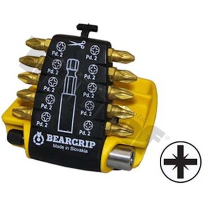 "ClipPac" sada bitov PD2 s magnetickým držiakom bitov  11 - dielna TRIUMF T31277