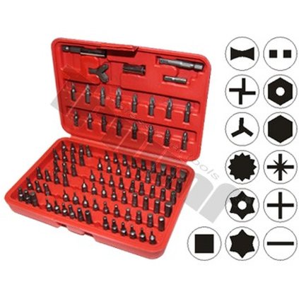 sada špeciálnych 1/4" bitov 100 dielna, Hobby TRIUMF T26015