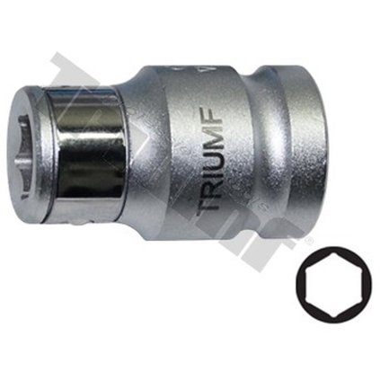 Adaptér s poistkou pre 10 mm bity 1/2" TRIUMF T48