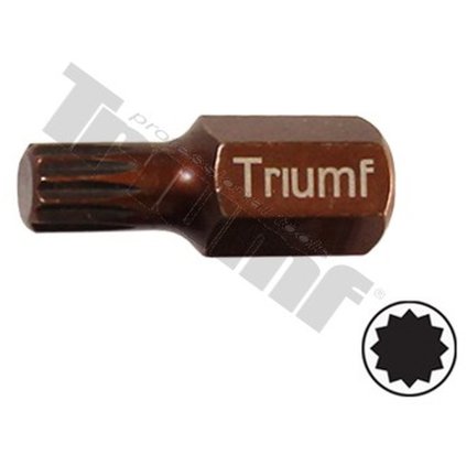 Bit XZN tisíchran, 10 mm driek, dĺžka 30 mm M8 TRIUMF T680
