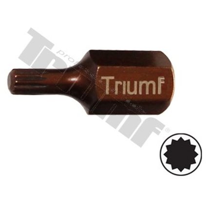 Bit XZN tisíchran, 10 mm driek, dĺžka 30 mm M5 TRIUMF T678