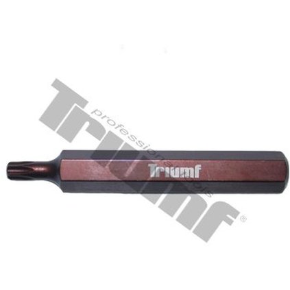 Bit Torx nevŕtaný, 10 mm driek, dĺžka 75 mm T27 TRIUMF