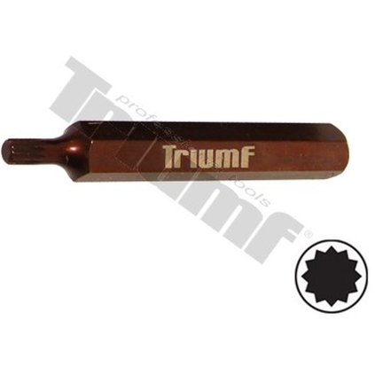 Bit XZN tisíchran, 10 mm driek, dĺžka 75 mm M5 TRIUMF T683