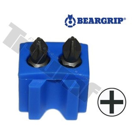 Kocka BITBLOK s dvoma krížovými bitmi PH2 (25mm)  TRIUMF T31320