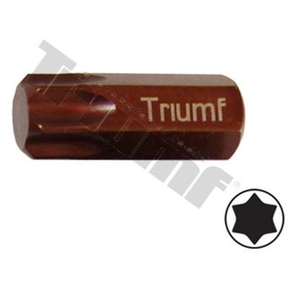 Bit Torx nevŕtaný, 10 mm driek, dĺžka 30 mm T55 TRIUMF