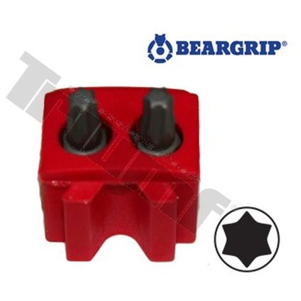 Kocka BITBLOK s dvoma bitmi Torx TX15 (25mm)  TRIUMF T31369