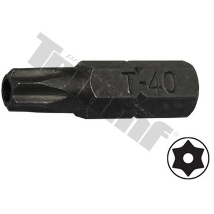 Bit Torx vŕtaný, 8 mm (5/16") driek, dĺžka 30 mm T40 TRIUMF T631