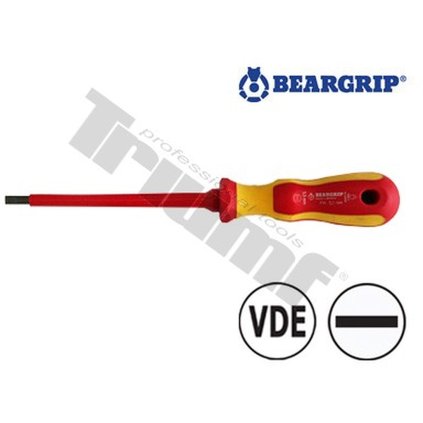 skrutkovač elektrikársky 2K séria 774 plochý 6,5x150 mm izolovaný Beargrip xxx TRIUMF T31871