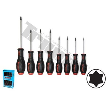 Sada skrutkovačov torx T8 - T40. TRIUMF T35787