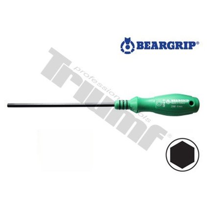 skrutkovač inbus priamy séria 2300 - 2,0 mm, Beargrip xxx TRIUMF T31593