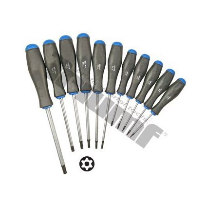 Sada skrutkovačov Torx s vŕtaním, 11 - dielna TRIUMF