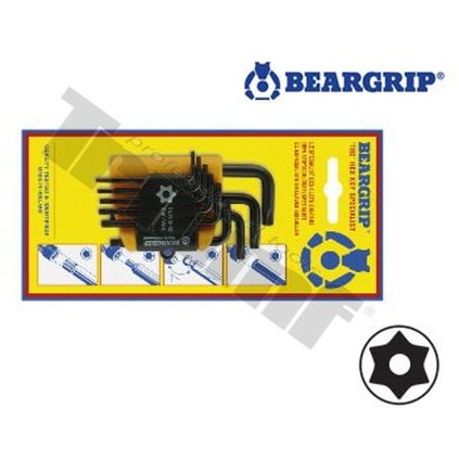 Sada Torx kľúčov "L", TX (B8 - 40), vŕtané séria 2646R, SWING PAC (B-T) TRIUMF T30477