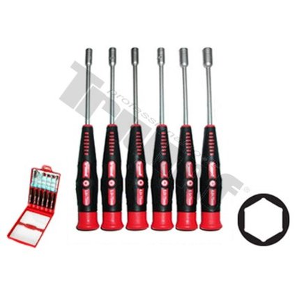 Sada mikro skrutkovačov, 6 - dielna TRIUMF T27676