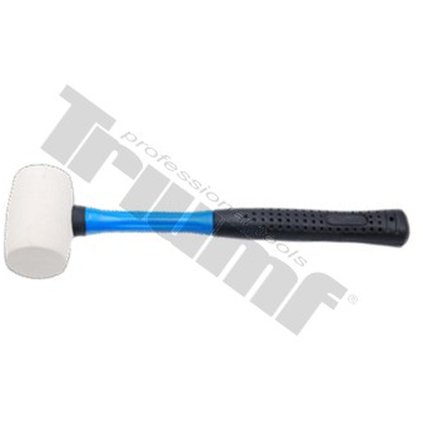 Kladivo gumené biele 250 g , fiberglas rukoväť TRIUMF