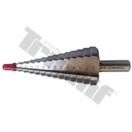 Vrták stupňovitý kobaltový, Priemer: 4 - 32 mm TRIUMF T26179