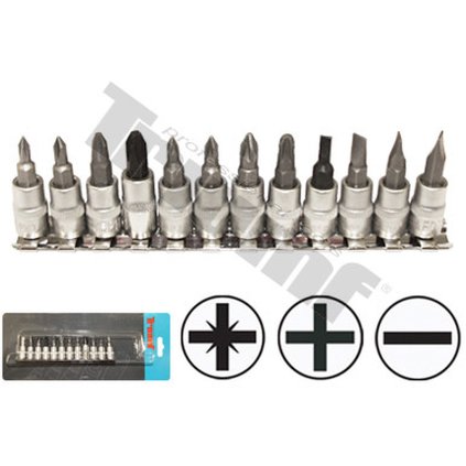Sada PL-PH-PZ nadstavcov v 1/4" hlavici null TRIUMF T35060